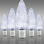 Cool White C9 LED Christmas Light Bulbs - Category Image