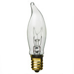 7 Watt Clear Bent Tip Candelabra Base Chandelier Light Bulbs - Category Image